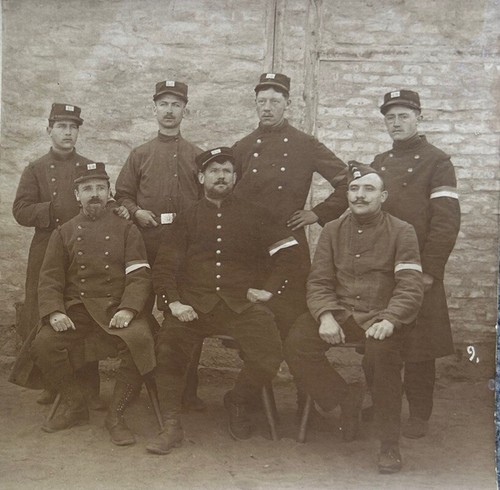 Photo poilu prisonnier guerre - photo,