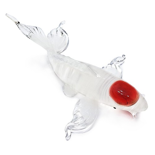 White red tancho koi - 5",