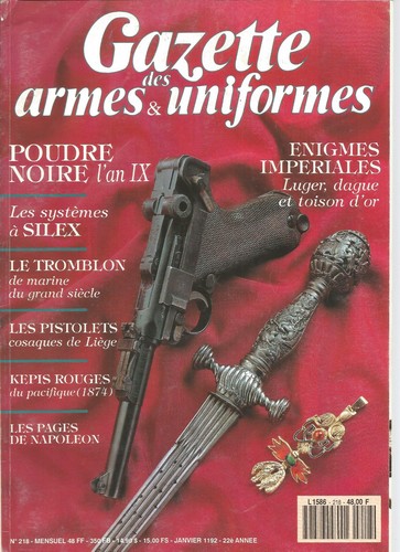 Gazette des armes 218 - des,