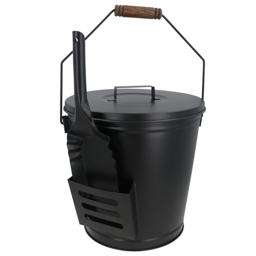 Grand seau bois charbon - seau,