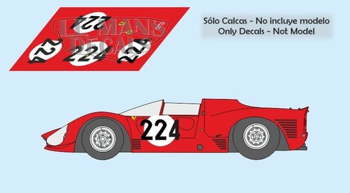 Autocollants ferrari 330 - autocollants,