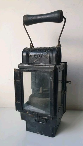 Ancienne lampe metier cheminot - ancienne,