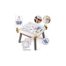 Smoby - Table enfant Créative - Feutre effacable pour la table + 2 grandes feuil