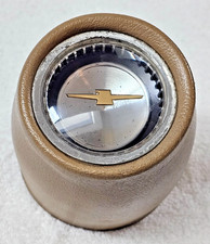 1968-1969 Ford Thunderbird Horn Button Center Cap OEM Tan Padded w/ Emblem