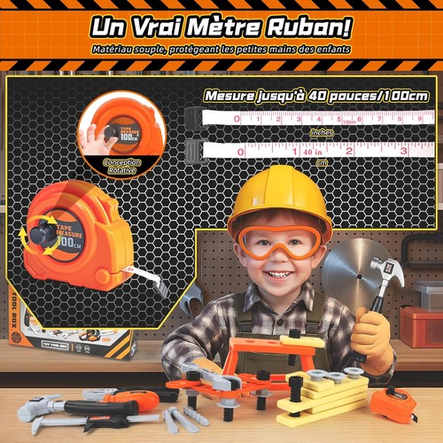 Caisse outil enfant - caisse, 50