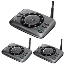 10-Channel Wireless Intercoms Full Duplex for Home Offices Building Interphones