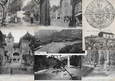 lot de 10 cartes postales