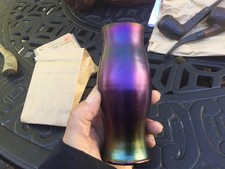 Antique Art Nouveau Art Glass Vase Signed LCT No Reserve