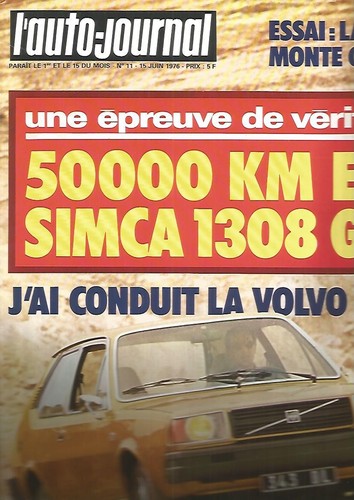 Auto journal 11 simca - l'auto,