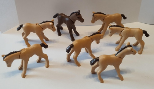 Playmobil lot poulains - lot, 7