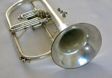 ANTOINE COURTOIS, belle trompette ancienne, trompette à pistons, bugle, Courtois