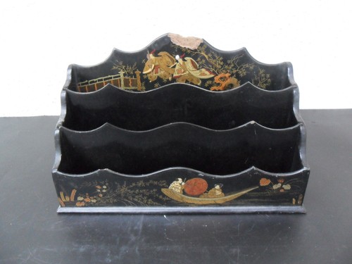 Porte courrier japonisant - porte,