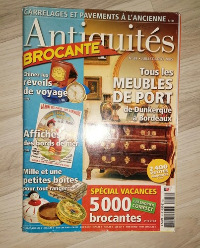 Magazine antiquité brocante - -antiquité,