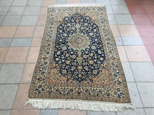Tapis ancien persan naïn - tapis,