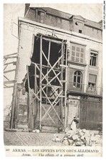 CAR-ADTP15-0778-59 - ARRAS - Les effets d'un obus allemand