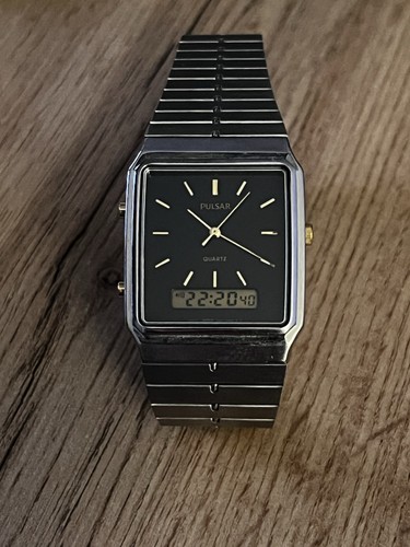 Montre vintage pulsar ana digi - vintage,