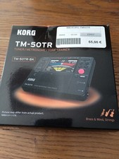 Korg TM-50TR Accordeur, Tuner Metronome Tone Trainer, Noir