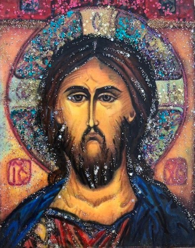 Jesus saint icon - 4,5, 3,5,