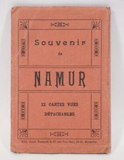 Souvenir De Namur 12 Postcards Detachable Views circa 1910