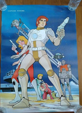 Capitaine Flam JAPAN ANIME POSTER B2 CAPITAN FUTURO ROBOT CAPTAIN FUTURE