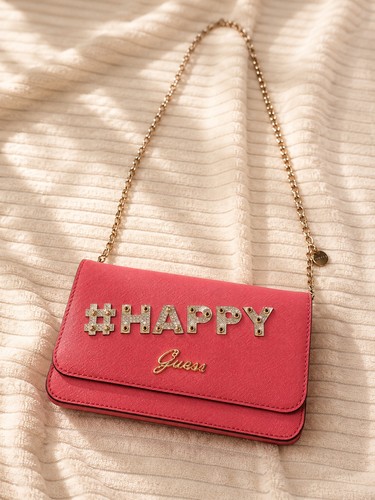 Sac guess happy rose corail - guess,