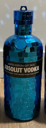 Absolut vodka disco blue 750ml - absolut,