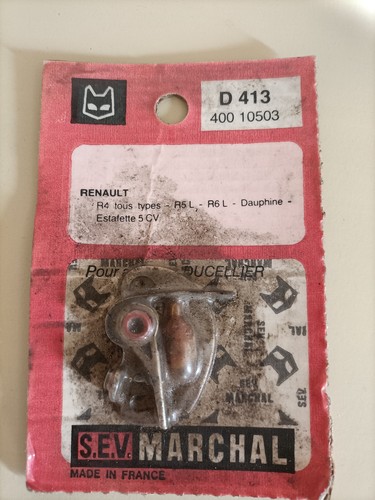 Rupteur sev marchal renault - rupteur,