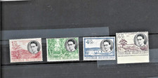 CONGO BELGE : série 4 timbres