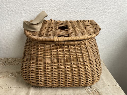 Ancien petit panier pêche - petit,