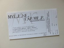 Flyer Mylène Farmer