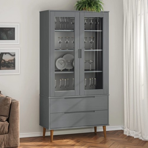 Armoire vitrine blanc - à,