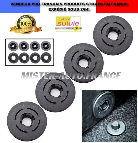 Clips fixation tapis sol - 4,
