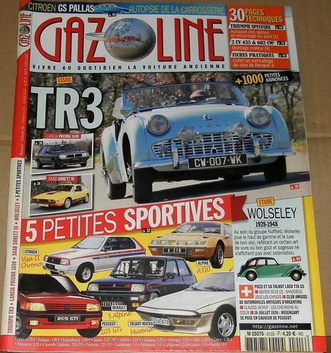 Ancien magasine gazoline - magasine,