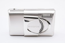 OLYMPUS Mju μ METAL Silver 35mm Point & Shoot Film Camera From Japan Excellent5