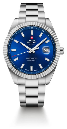 Swiss military chrono - by,