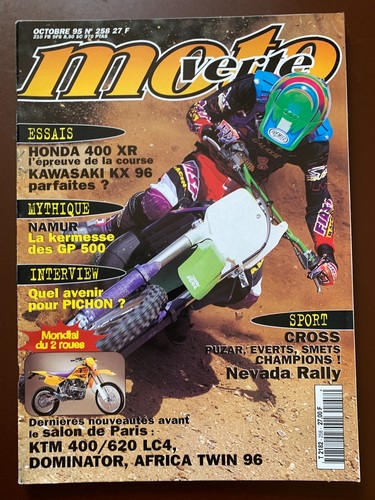 Moto verte magazine - verte, n°258