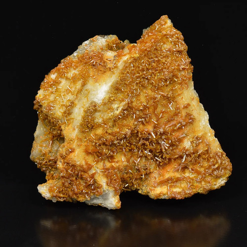 Pyromorphite sur barytine - ,