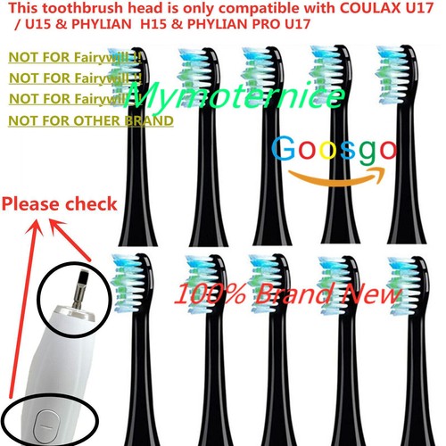 10pcs tête brosse dents - 10pcs,