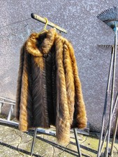 VESTE FOURRURE  VISON TAILLE