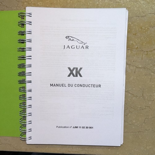 Manuel conducteur jaguar - manuel,