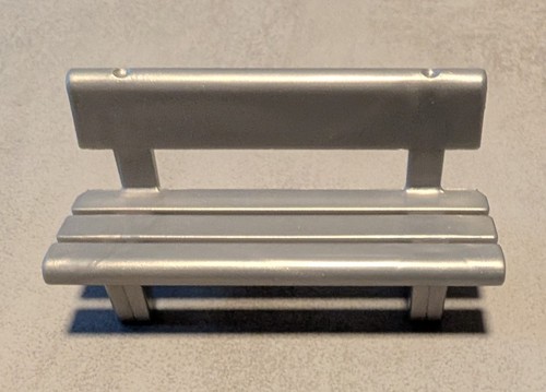 Playmobil banc gris jh18 - playmobil,