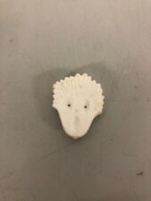 LE MANOIR HANTE - pièce détachée originale : masque de peur enfants - nickel