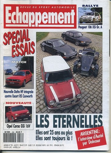 Echappement 298 1993 106 - echappement, 08/1993