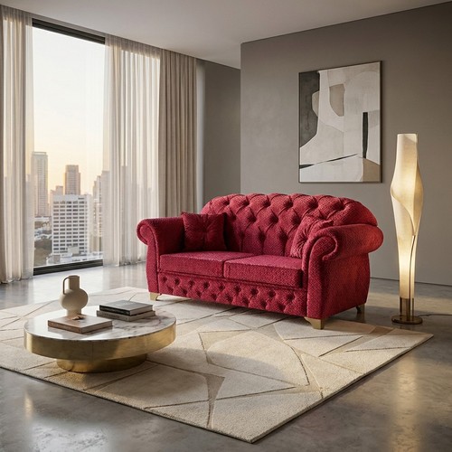 Divan lit chesterfield - divan-lit,