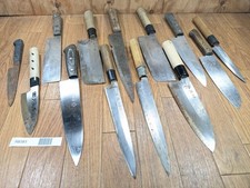 Lot Endommagé De Couteaux De