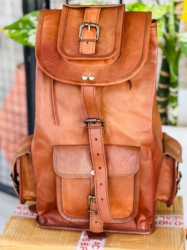 Sac dos - à, cuir
