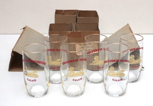 Verres bière vintage - verres,
