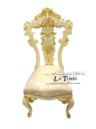 Chaise fauteuil style louis - style,