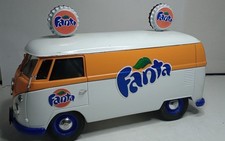 SOLIDO 1/19 VW VOLKSWAGEN COMBI "FANTA" BON ETAT SANS BOITE gé