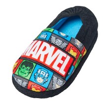 Enfants Garçons Pantoufles Avengers Licence Officielle Chaud Doux Cozy Chaussure
